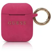 Guess Guaccsilglfu Silikona Somiņa Austiņām Priekš Airpods