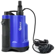 Iegremdējams netīra ūdens sūknis, plastmasas, 750W ar iebūvētu pludiņa slēdzi, G81459, Geko G81459