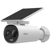 Imou Cell 3C Aio Ipc-K9Dcp-3T0We-V2 āra Wi-Fi Ip kamera ar integrētu saules paneli 3 Mp 23041296 Qhd 5000 mAh akumulators Usb-C uzlāde Ip66 Pir cilvēku noteikšana Smart Full-Color nakts redzamība līdz 15 m divvirzienu audio iebūvēta sirēna microSD 2