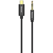 Kabelis Baseus Usb Type-C Male - 3.5Mm 1.2M Black Cam01-01