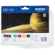 Lc-1100Valbp tintes komplekts Dcp385,585,715,Mfc290,490,615 Lc1100Valbp