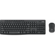 Klaviatūras un peles komplekts Logitech Mk295 Silent Black Us 920-009800