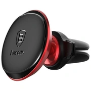 Magnētisks telefona turētājs Baseus Magnetic Air Vent red Bas26059/B