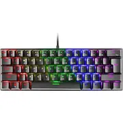 Mars Gaming Mk60Bus Spēļu mehāniskā tastatūra Rgb / Blue Switch Us