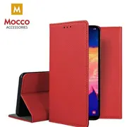 Mocco Smart Magnet Book Case Grāmatveida Maks Telefonam Xiaomi Mi 11 5G Sarkans Mo-Mag-Xi-Mi11-Re
