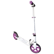 Muuwmi Aluminium Scooter skrejritenis 200 mm, balts/violets Au 117