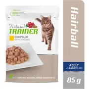 Nt Hairball Chicken Busta 85G - Konservi Ar Vistu Spalvu Izvadīšanai Pieaugušiem Kaķiem 12Gb 925727
