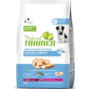 Nt Regular Medium PuppyJunior Chicken 3 Kg - Pilnvērtīga un sabalansēta barība ar vistu vidējo šķirņu kucēniem 963142