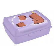 Pārtikas uzglabāšanas trauks deco-click-box midi 1L Carla LdquoCapybaraRdquo 17X13X7Cm maigi violets 0610698525337