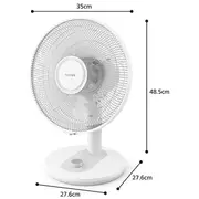 Philips 1000. sērijas galda ventilators, balts Cx1030/00