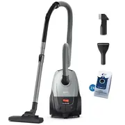 Philips 2000. sērijas putekļsūcējs, 800 W, gaiši pelēks Xd2142/12