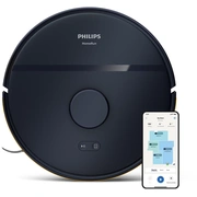 Philips 2000. sērijas Putekļsūcējs robots ar mazgāšanas funkciju, Pusnakts zils Xu2000/10