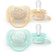 Philips Avent māneklītis Ultra soft Deco, 0-6M 2 gab Scf091/41