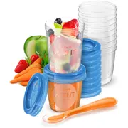 Philips Avent Pārtikas uzglabāšanas trauciņu komplekts ar karoti Scf721/20