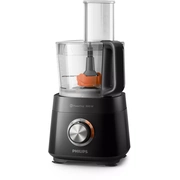 Philips Viva Collection Kompaktais virtuves kombains 800W, melns Hr7510/10