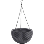 Puķu pods karināms Hanging Sphere Planter gaiši brūns 29199246