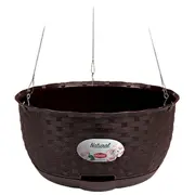 Puķu pods piekarināms Natural AmpOslash30X14,5Cm tumši brūns  2175504