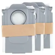 Roborock Disposable Dust Bag 3Pcs 8.02.0238 robota putekļu sūcēja maisi vienreizlietojami 3Gab Qrevo S8 Maxv Ultra Balts