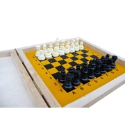 Šahs Chess Magnetic koka kastē Nr.140Md mini