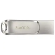 Sandisk Ultra Dual Drive Luxe Usb flash drive 32 Gb Type-A / Type-C 3.2 Gen1 Stainless steel Sdddc4-032G-G46