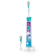 Sonicare zobu birste bērniem 3 ar bluetooth un 8 maināmiem  dizainiem, zils Hx6322/04