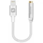 Swissten Lightning uz 3.5Mm Audio Adapteris iPhone un iPad 15 cm Sw-Light-3.5Mm-W