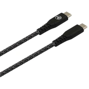 Tellur Green Data cable Type-C to 3A Pd60W 1M nylon black