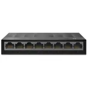 Tīkla pārslēdzējs 8  Gigabit 10/100/1000 Mbps Rj45 unmanaged Ls1008G Auto Mdi Mdix bez ventilatora Melna Tp-Link