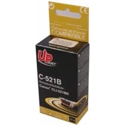 Tintes kārtridžs Uprint Canon Cli-521Bk Black C-521B-Up
