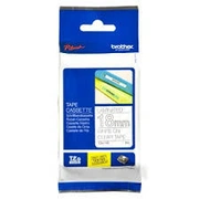 Tze-145 uzlīmju lente balts uz caurspīdīga 18Mm Tze145