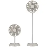 Viedais Wi-Fi teleskopisks 3475 cm ventilators 10 W Rize Flex Ø 21 4 ātrumi Greige Dxcf92 Duux