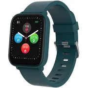 Viedpulkstenis ar pilna skārienekrāna displeju Bluetooth savienojumu un multisporta režīmiem Easy Sw-54 Zaļš Cns-Sw54Bg Canyon