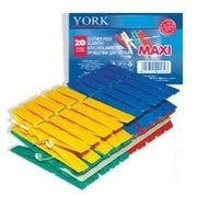 York Veļas knaģi plastmasas Standart 20Gb 30 5903355003847