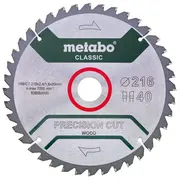 Zāģripa 216X2,4/1,8X30 mm z40 Wz 628060000 Metabo