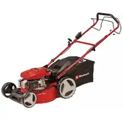Zāles pļāvējs ar benzīna dzinēju, Einhell, 3407570, 46 cm, 9 augstuma regulēšanas pakāpes, elektriskā palaišana, 1400 m² laukuma ieteikums 3407570
