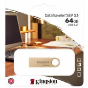 Zibatmiņa Kingston Datatraveler Se9 G3 64Gb Metal Dtse9G3/64Gb