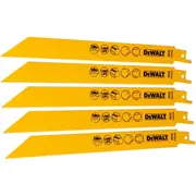 Zobenzāģa asmeņu komplekts metālam 5Gab. 203Mm Dt2353-Qz Dewalt