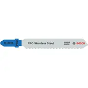5 figūrzāģa asmeņi T 118 Efs Basic for Inox, Figūrzāģiem Pro Stainless Steel T118Efs Figūrzāģa Asmens, 2608636497, Bosch 2608636497