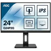 Aoc P2 Q24P2Q Led Qhd Monitors 23.8