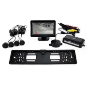 Autostāvvietas palīgsistēma Tft01 Ft 4,3 ar Cam-402 Led 4 sensori melns 01552