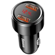 Baseus Magic Auto Lādētājs  2X Usb / Qc 3.0 45W Ccmlc20A-01