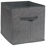Besk Uzglabāšanas kaste 31X31X31Cm bez vāka, pelēka 4750959142936