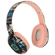 Bezvadu salokāmas austiņas Bluetooth Rgb rozā Preces kods 31421
