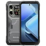 Blackview Xplore 1 5G viedtālrunis Mediatek Dimensity 7050 12Gb Ram 256Gb 6.78 120Hz displejs sekundārais ekrāns 20000 mAh akumulators melns 12/256Gb Black