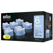 Braun Ccr6 CleanCharge Tīrīšanas kasetes 6 paka