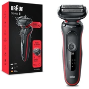 Braun Series 5 skuveklis Autosense, sarkans 51-R1000S