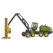 Bruder John Deere 1270G kombains ar 1 baļķi, 02135