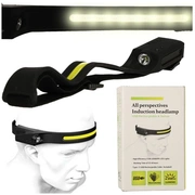 Galvas lukturis Led Usb uzlādējams ar kustības sensoru 4841