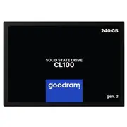 Goodram 240Gb Sata Iii 2,5 Cl100 Gen. 3 Retail Ssd disks Ssdpr-Cl100-240-G3