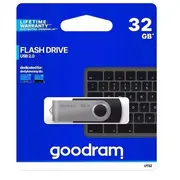 Goodram 32Gb Uts2 Usb 2.0 Zibatmiņa Uts2-0320K0R11